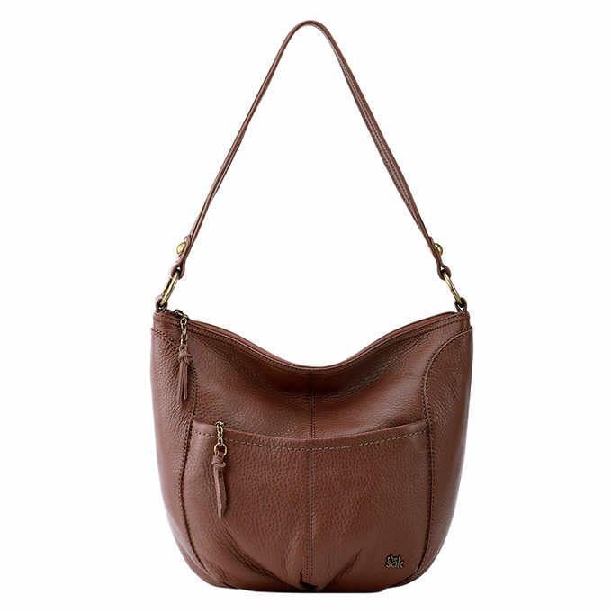 the sak iris leather shoulder bag