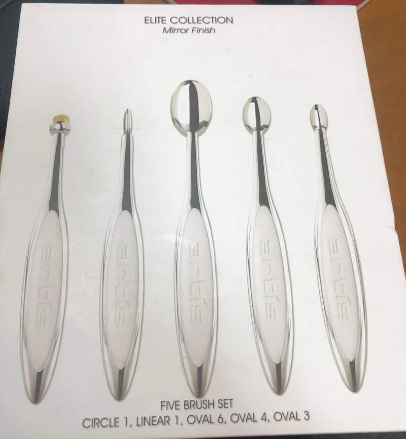Artis Elite Collection Mirror Finish 5 Brush Set Open Box Authentic 100 Ebay