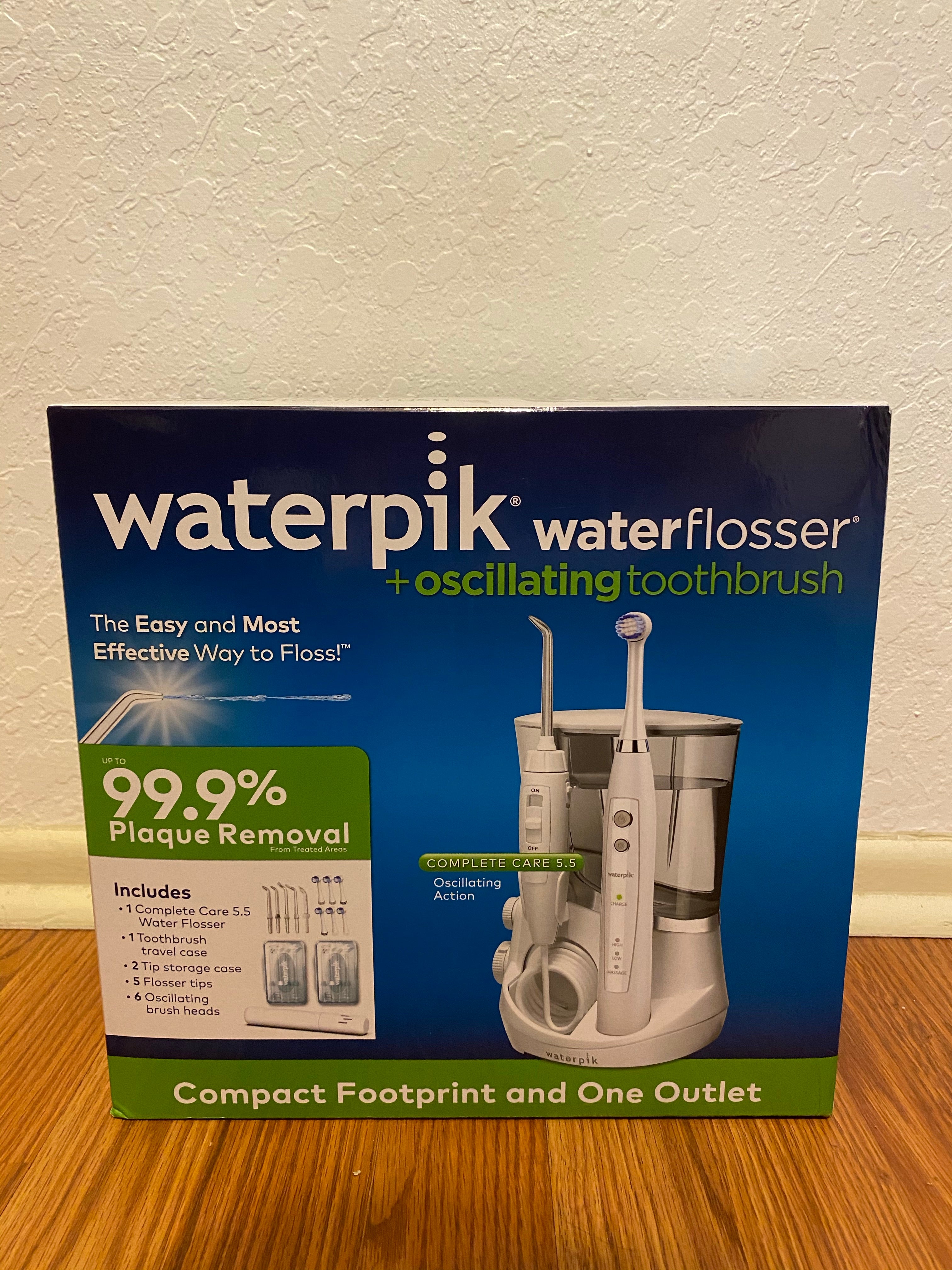 waterpik water flosser and oscillating toothbrush