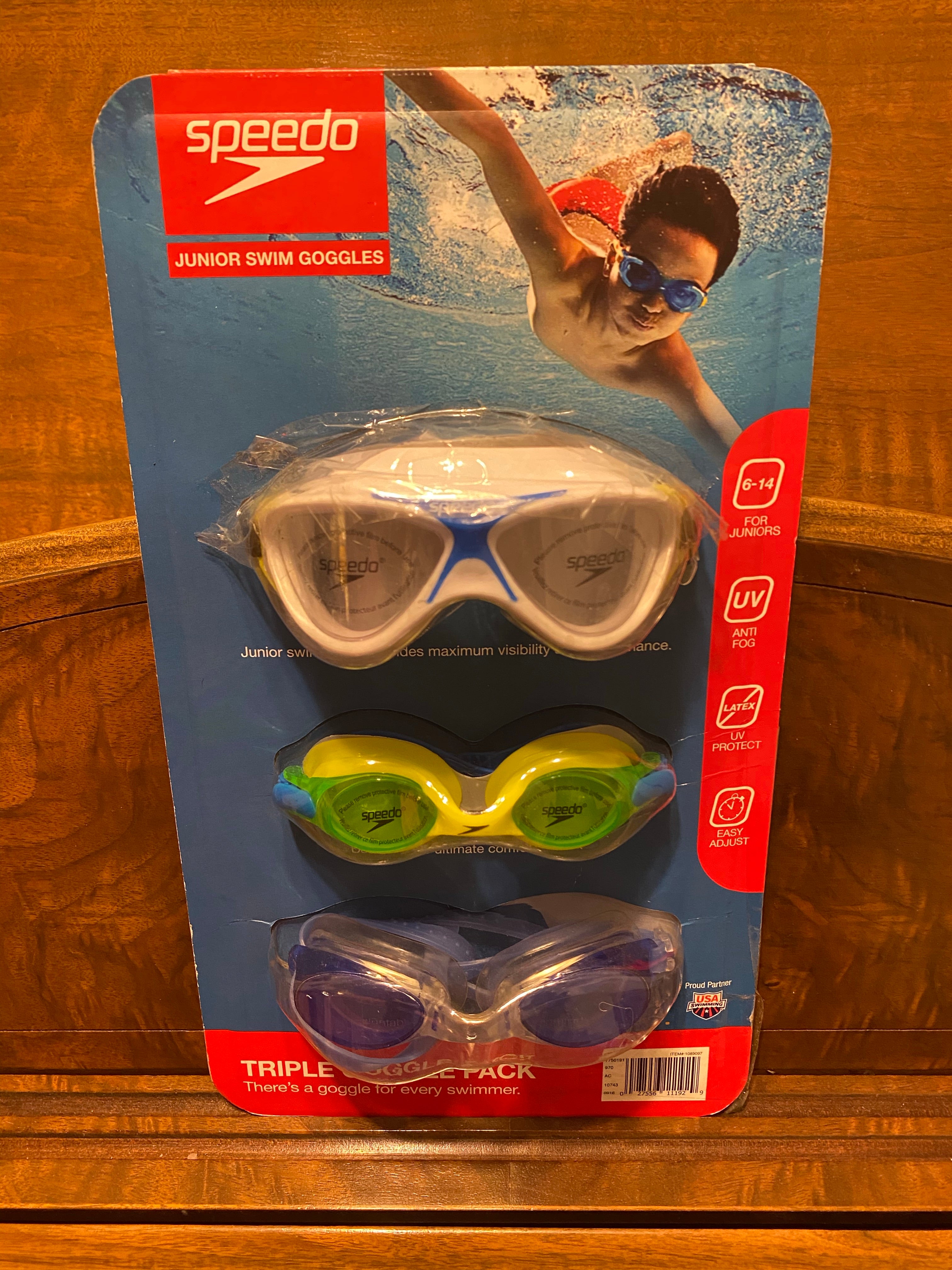 speedo junior swim goggles