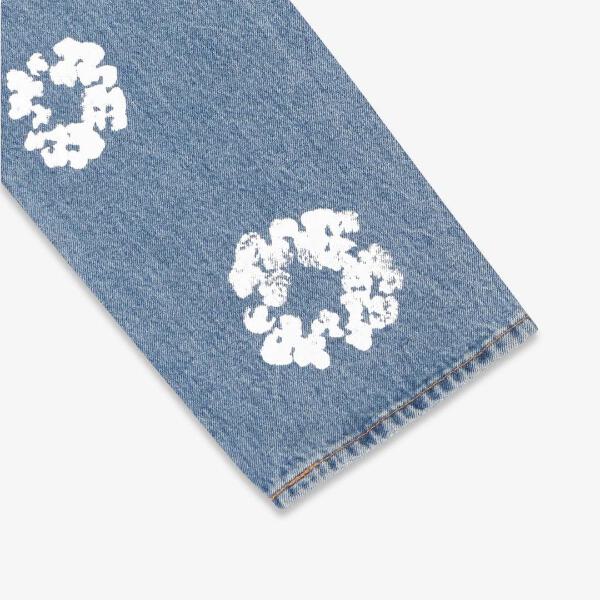 Denim Tears x Levi's 501 Jeans 'The Cotton Wreath' Light