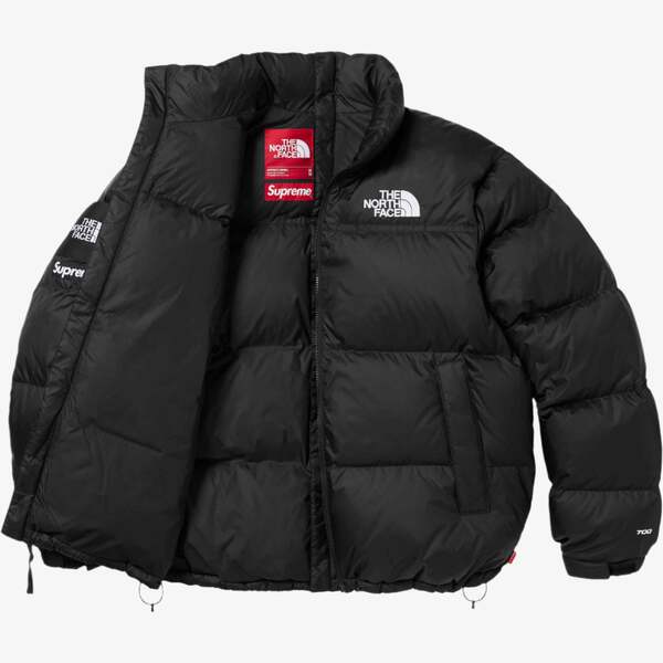 【Supreme x The North Face】★Split Nuptse Jacket - 24SS★ Supreme x The North Face Jacket 'Split Nuptse' Black (SS24