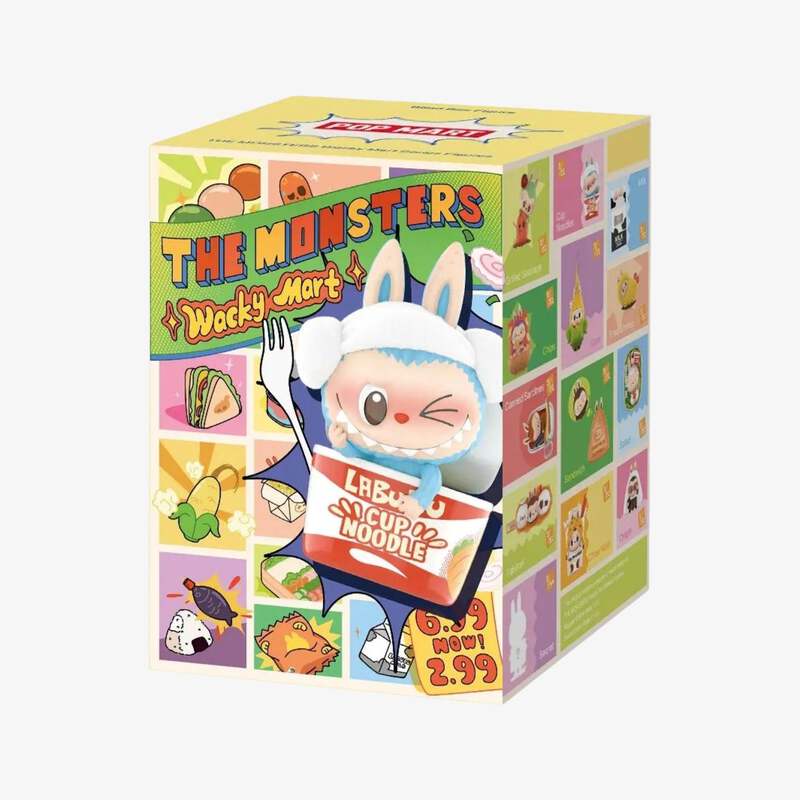 アイドル THE MONSTERS Wacky Mart Pop Mart Labubu The Monsters Wacky Mart Series Vinyl Figure