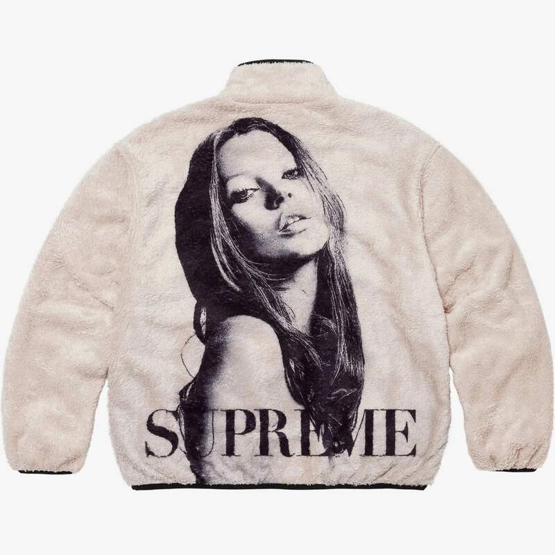 ジャケット・アウター Supreme Kate Moss Fleece Jacket Natural Supreme x Kate Moss Fleece Jacket Natural (FW24) | eBay