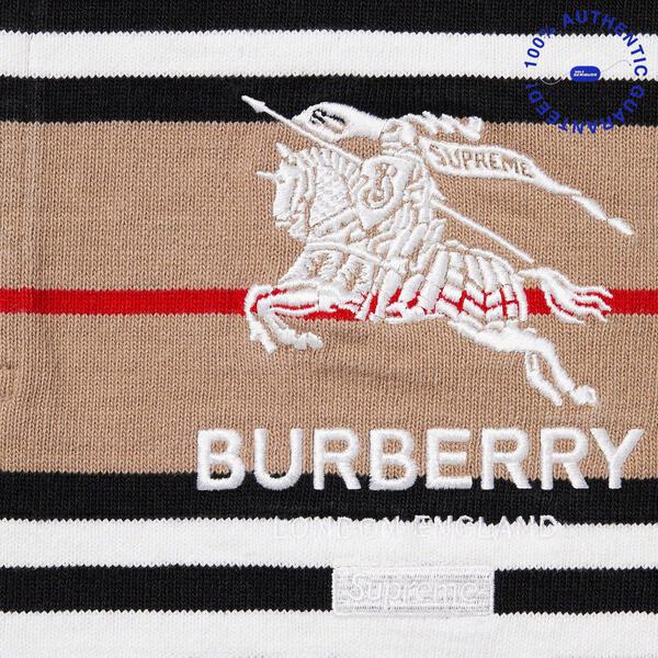ウェア 22ss Supreme x burburry rugby Supreme Burberry Rugby (SS22) - $168