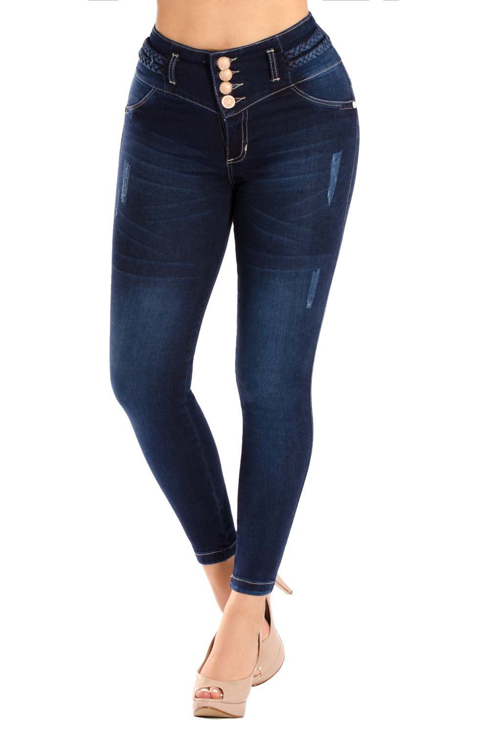 suneducationgroup.com Fashion Jeans VEROX JEANS pantalones colombianos  cintura alta Levantacola 3220
