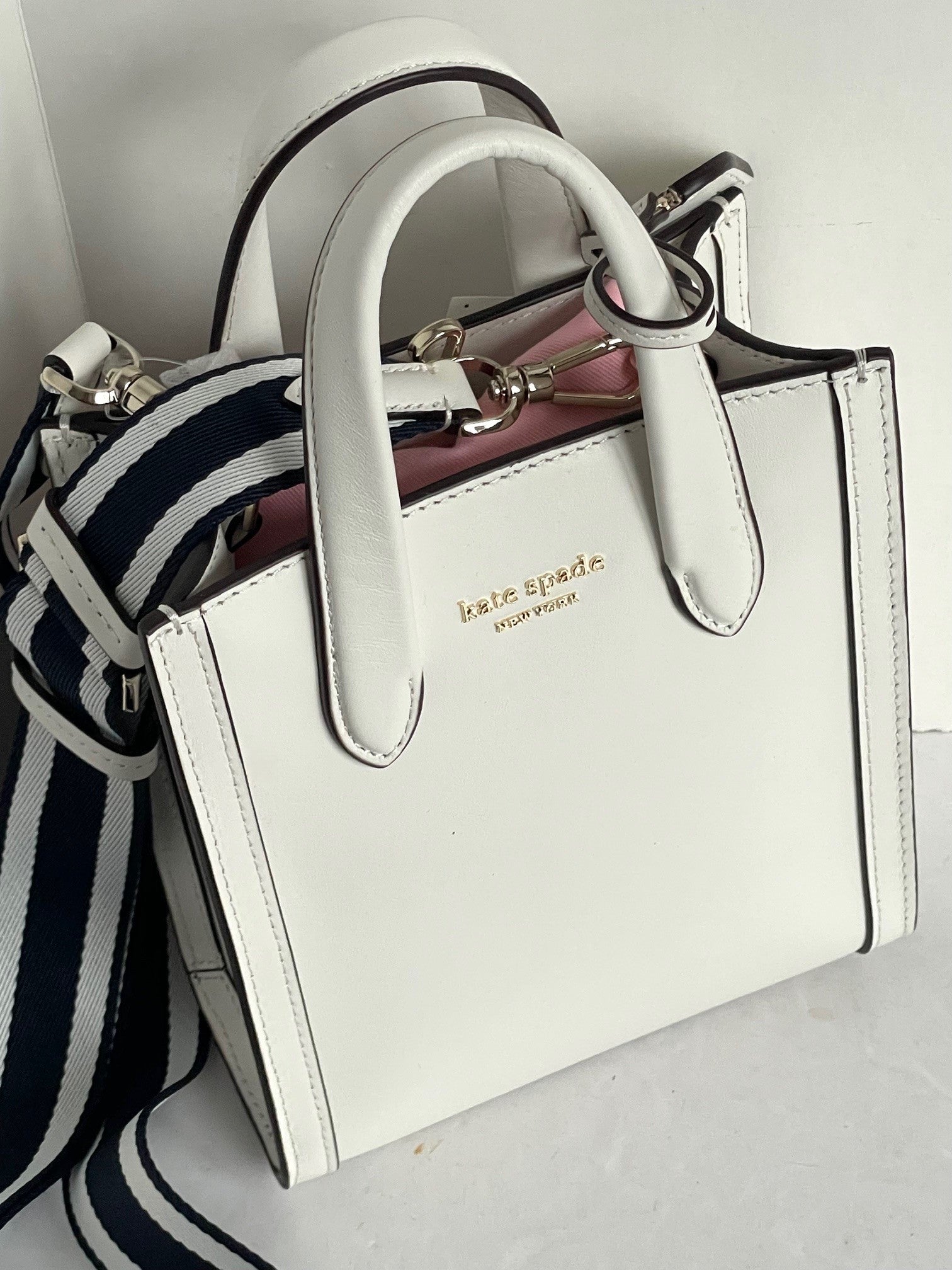 バッグ OPAQUE/ MAISON CONNIE Kate Spade KC621 Madison Colorblock Saffiano Leather Medium