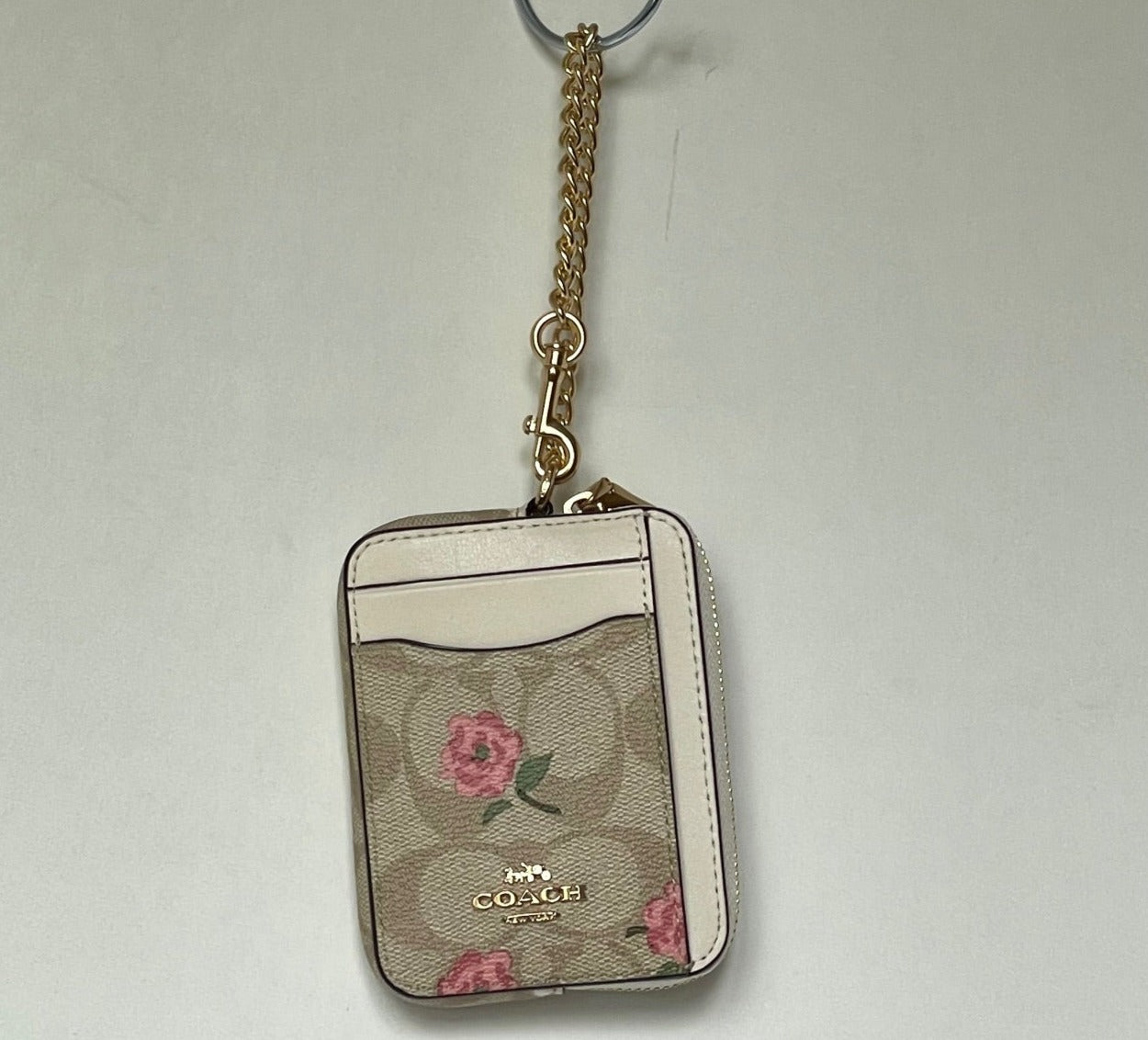 【 】CKJ Minimal Monogram Card Case_PINK BEIGE Jual Calvin Klein Calvin Klein Jeans Accessories - CKJ