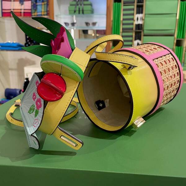 Kate Spade Playa Ombre 3d TIki Crossbody Cocktail Collection
