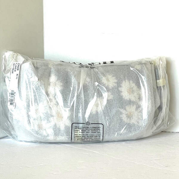 NWT Coach Swinger 20 Shoulder Bag CR509 Black Leather Floral Daisy