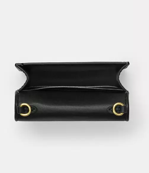 Coach Mini Wallet On A Chain Crossbody Leopard CX151 Coated