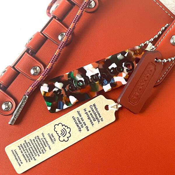 Coach Medium Re Laceable Tote Coachtopia Deep Orange Leather