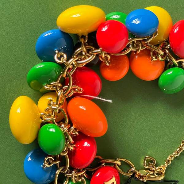 Kate Spade M&M Statement Bracelet Candy Novelty Jewelry New