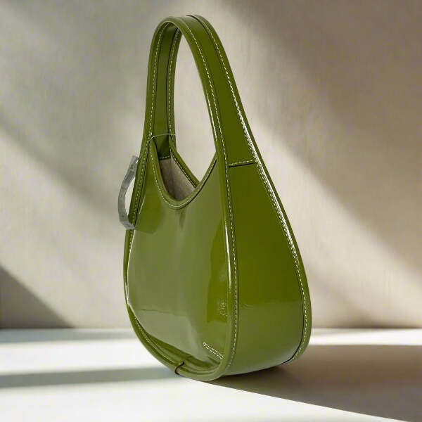 Vintage Coach Coach Ergo Bag Green Coach Ergo Bag Crinkle Patent