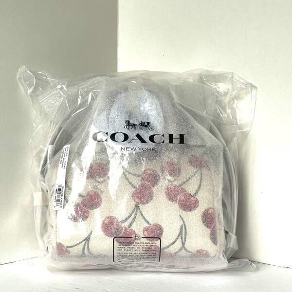 【COACH】さくらんぼプリント＊ミニローアン クロスボディ CY745 COACH】さくらんぼプリント＊ミニローアン クロスボディ CY745