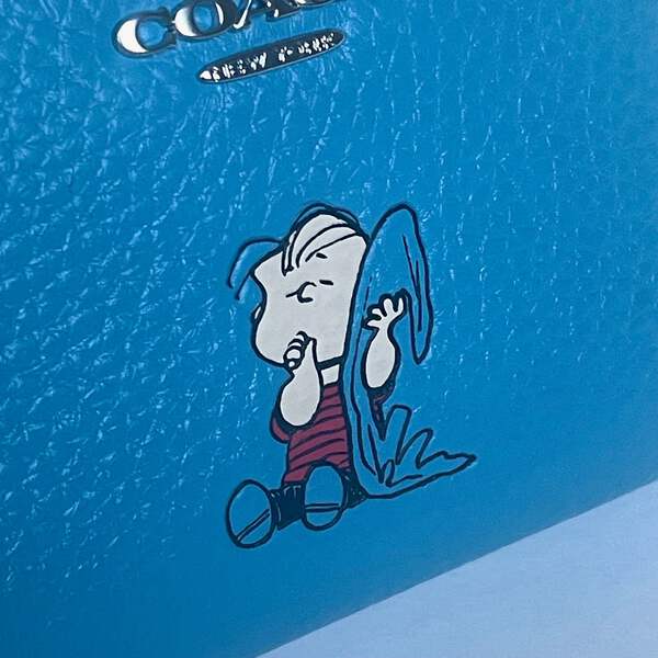 限定【COACH X PEANUTS】スナップ ウォレット・ライナス CBN91 COACH コーチ X PEANUTS CBN91 スナップ ウォレット ライナス