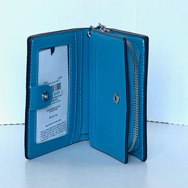 Coach x Peanuts 2025 Snap Wallet Linus CBN91 Snoopy 75th