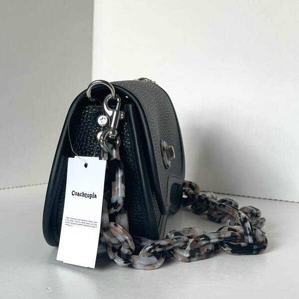 バッグ FW00s COACH one shoulder bag studs Coach Leather Shoulder Bag