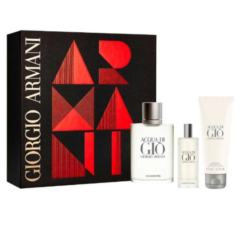 Acqua Di Gio 3 Piece Gift Set Ebay