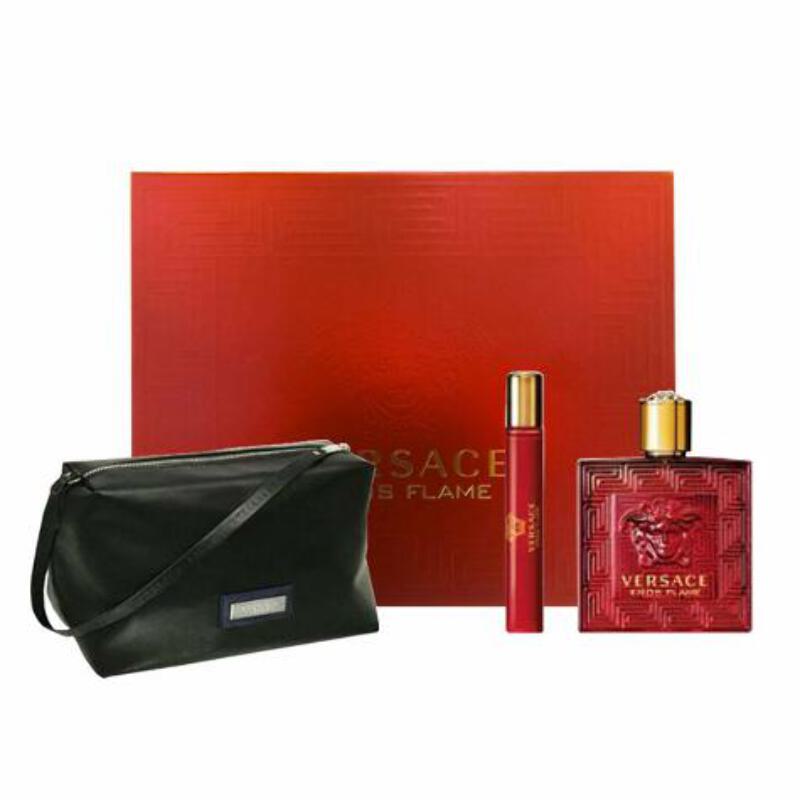 Versace Men S 4 Pc Eros Flame Gift Set Created For Macy S Reviews All Perfume Beauty Macy S