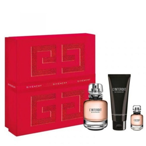 Givenchy L'interdit Eau De Parfum 3 Piece Gift Set | eBay