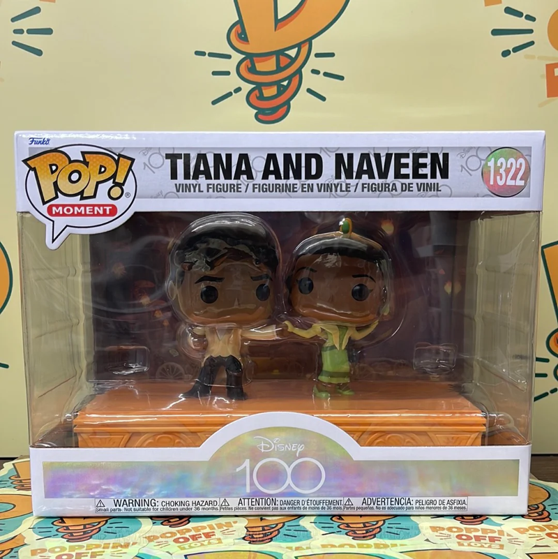 Funko Pop! Moment: Disney 100 - Tiana & Naveen : Target