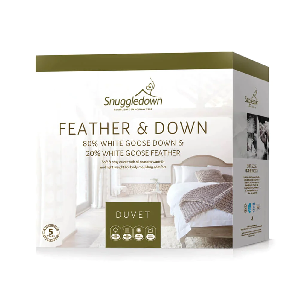 snuggledown feather and down duvet