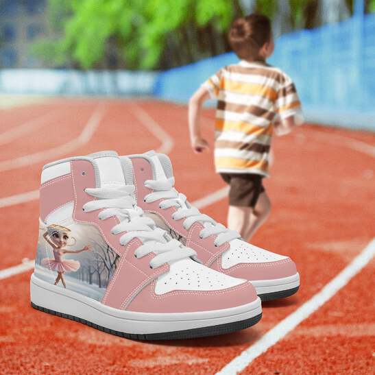 Kids Ballerina Cappuccina Italian Brainrot Shoes | eBay