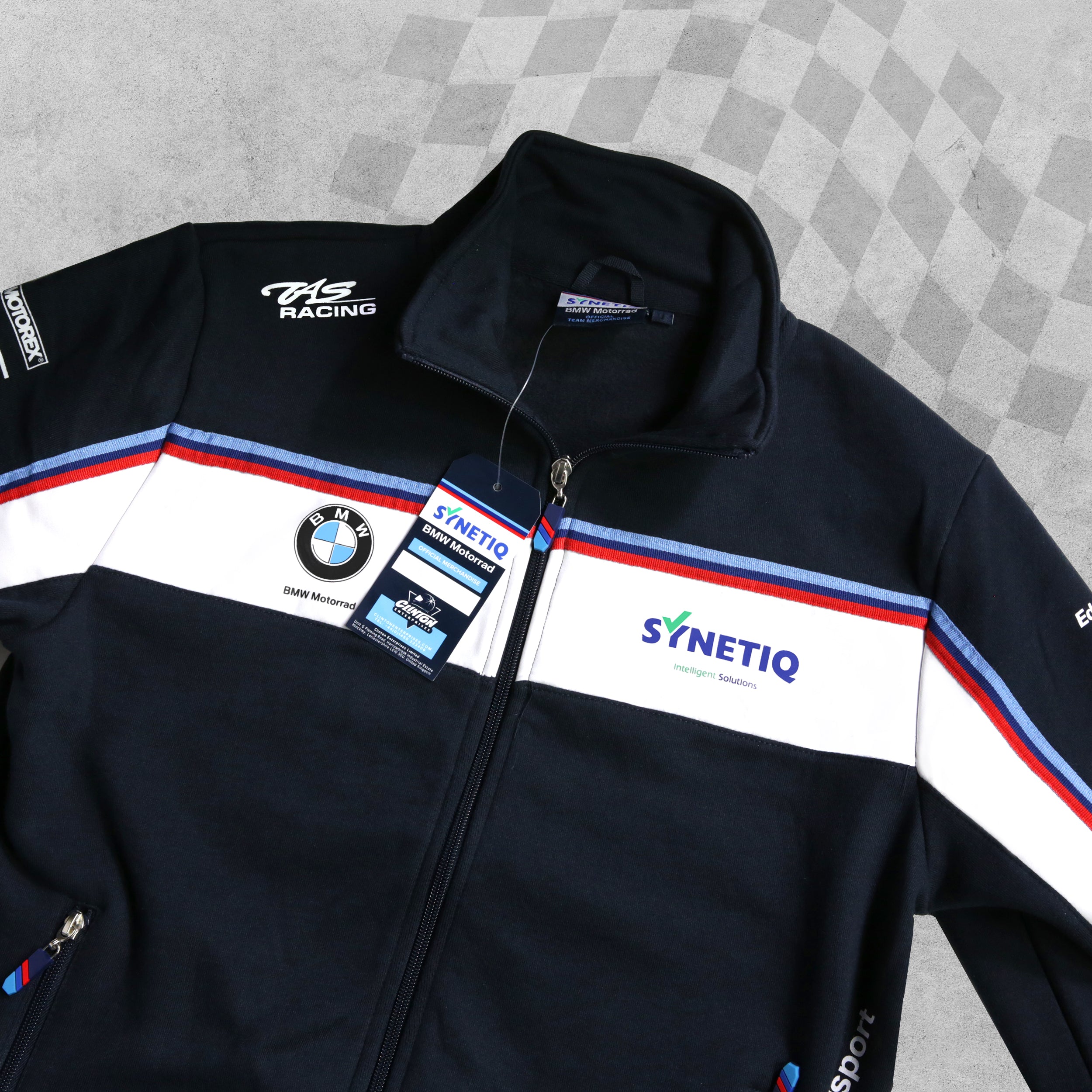 Official BMW Racing Synetiq Motorsport Zip Up Sweatshirt