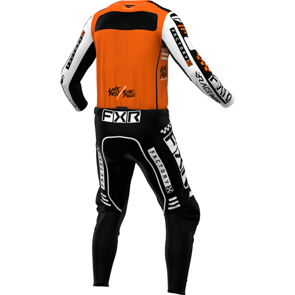 FXR Podium Gladiator 2024 MX Kit Combo Orange/Black