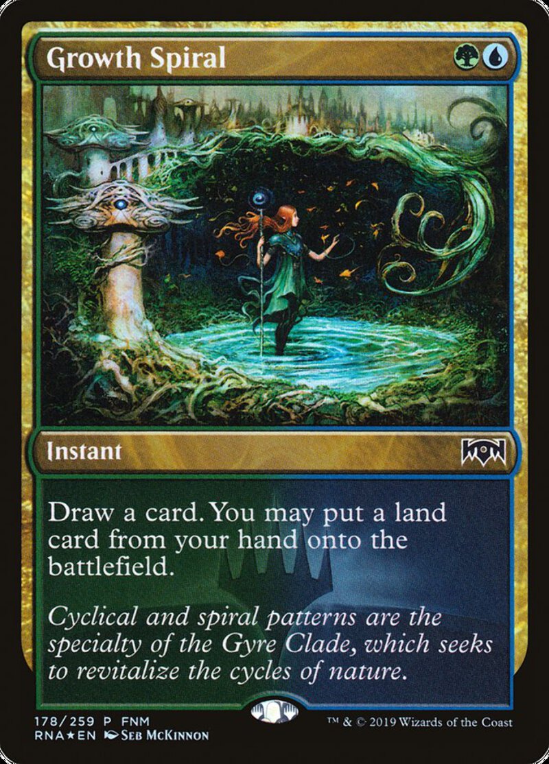 Growth Spiral Ravnica Allegiance Promos Ebay