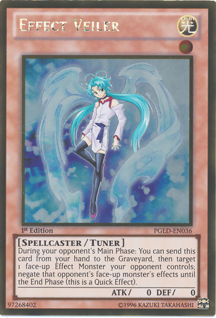 Effect Veiler PGLD-EN036 Gold Rare NM Yugioh Premium Gold