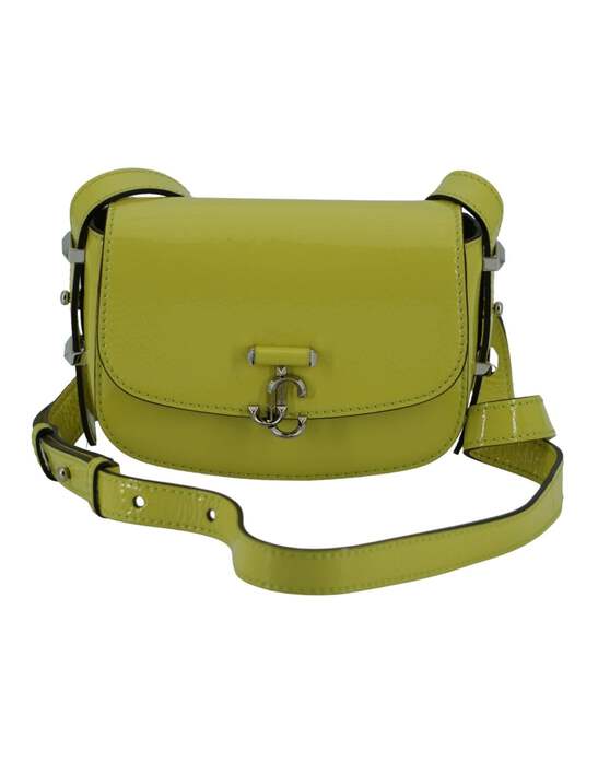 女の子向けプレゼント集結 Yellow Lime Choo Jimmy Leather eBay | Bag Shoulder Small バッグ