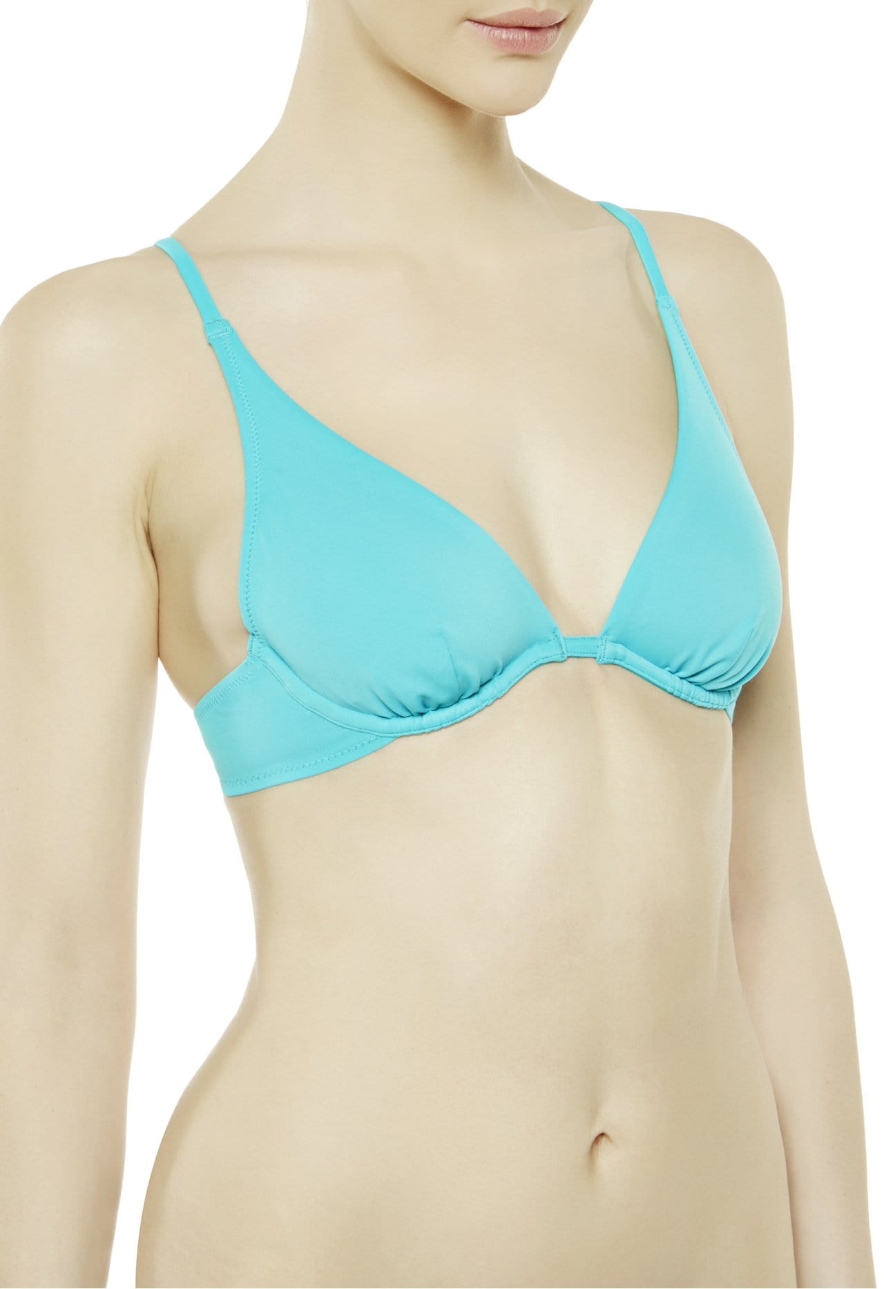 underwire triangle bikini top