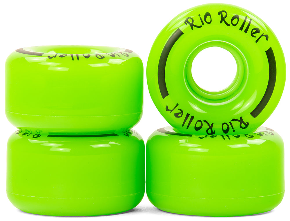 Rio Roller Skates Coaster Quad Skate Wheels Green Set Of 4 eBay