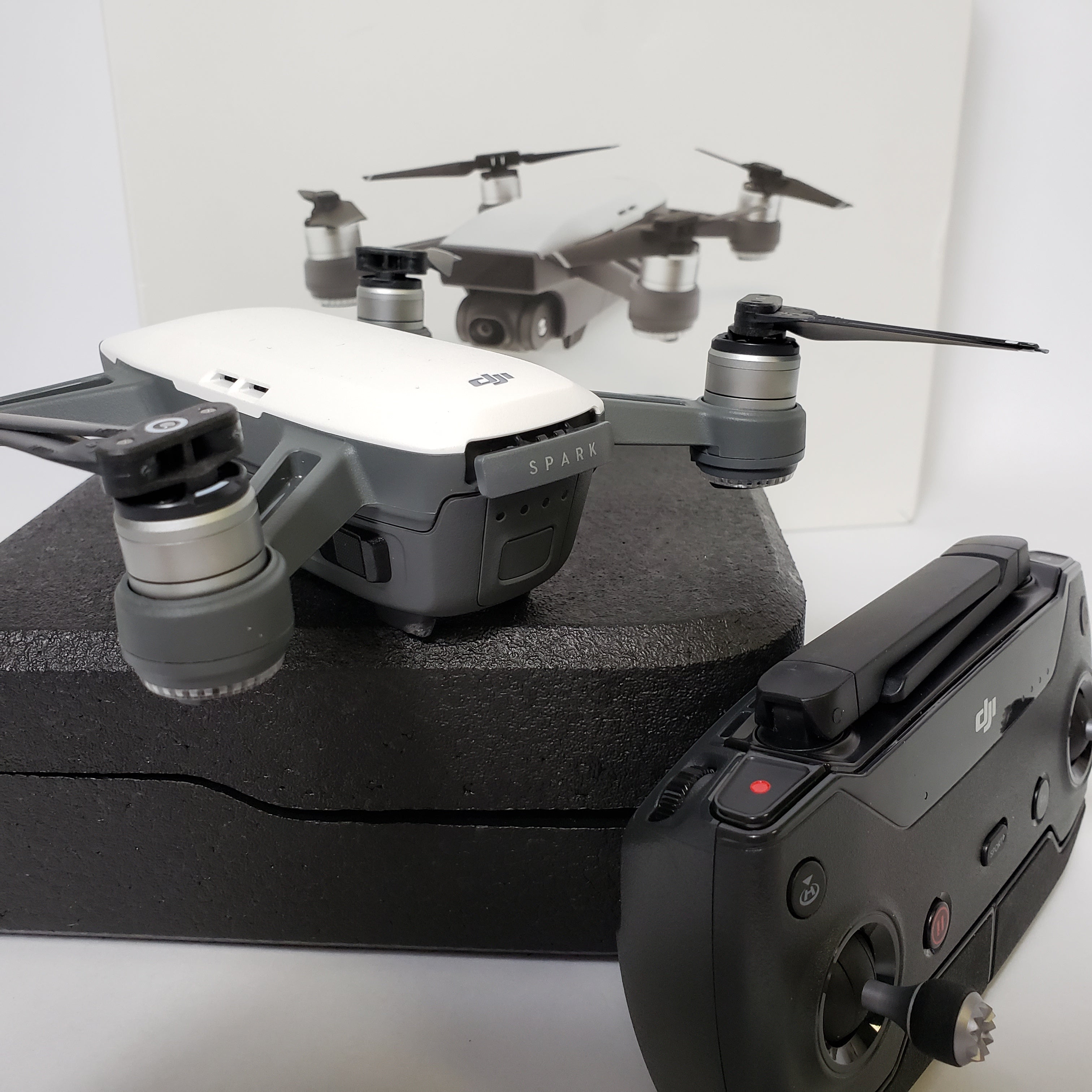 dji spark camera control