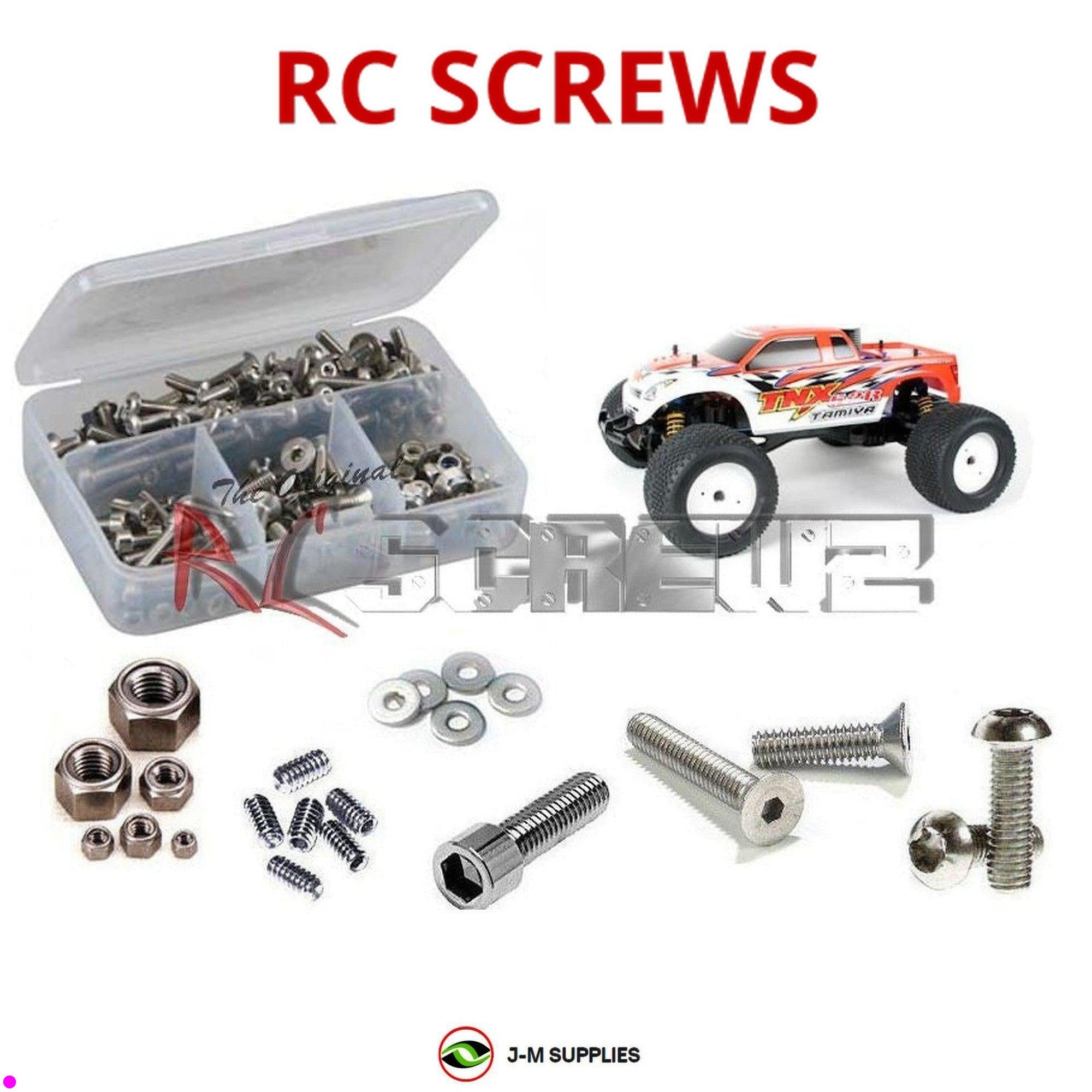 RCScrewZ Stainless Screw Kit tam073 for Tamiya TNX 5.2R 1/8 Nitro RTR 43530 - Picture 1 of 12