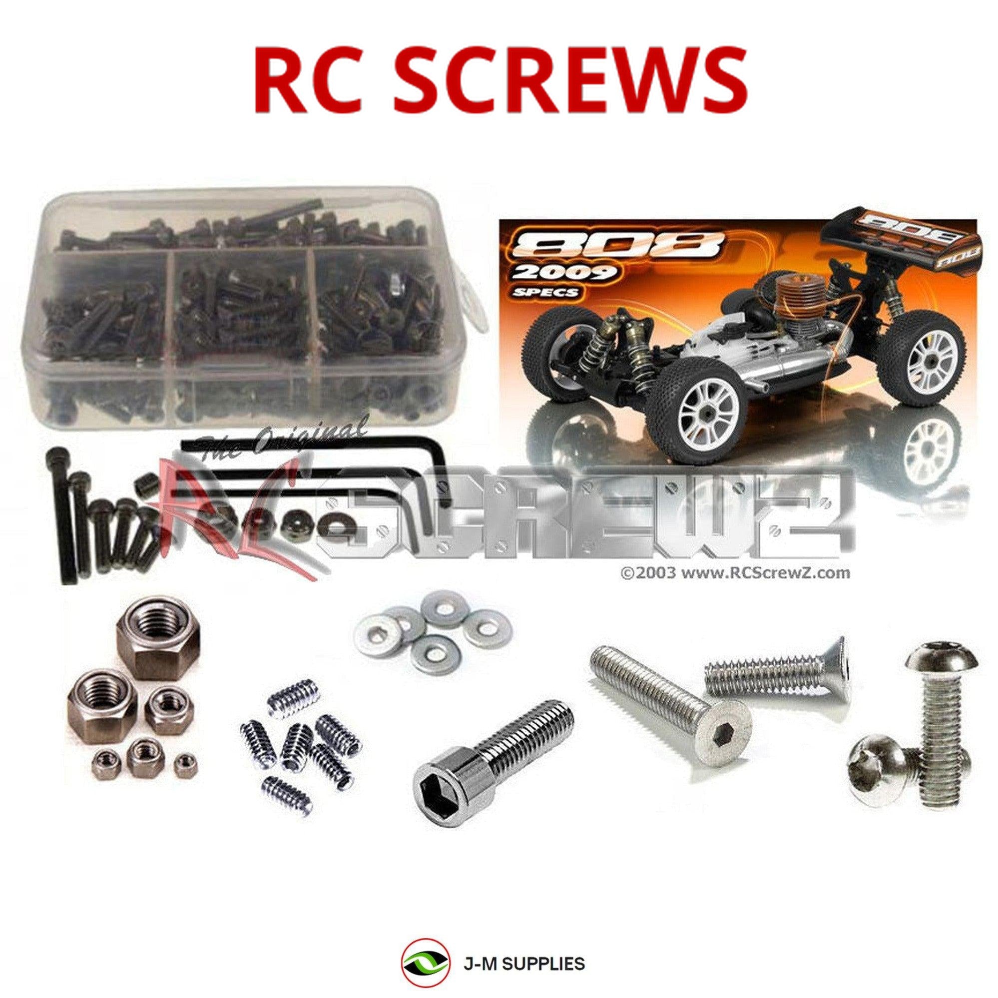 RCScrewZ Stainless Screw Kit xra029 for Team XRAY XB808 2009 Spec #350004 - Picture 1 of 12