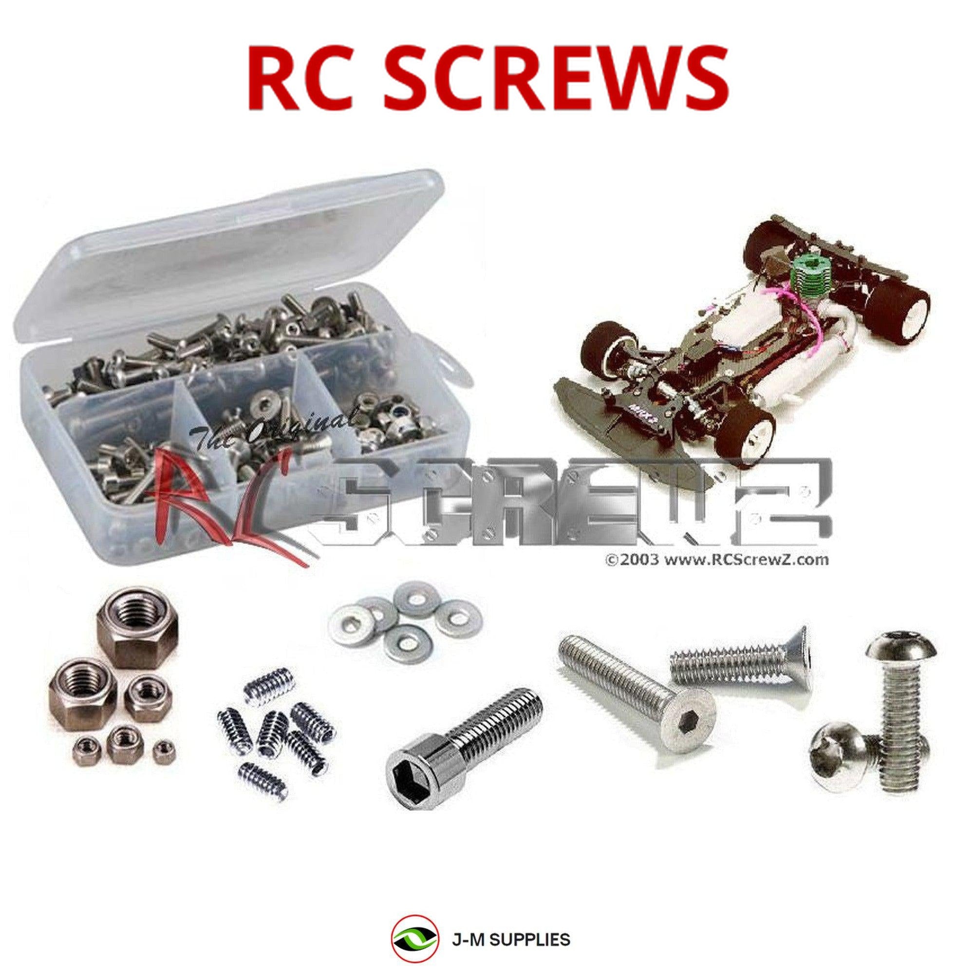 RCScrewZ Stainless Steel Screw Kit mug010 for Mugen Seiki MRX-2 - Picture 1 of 12