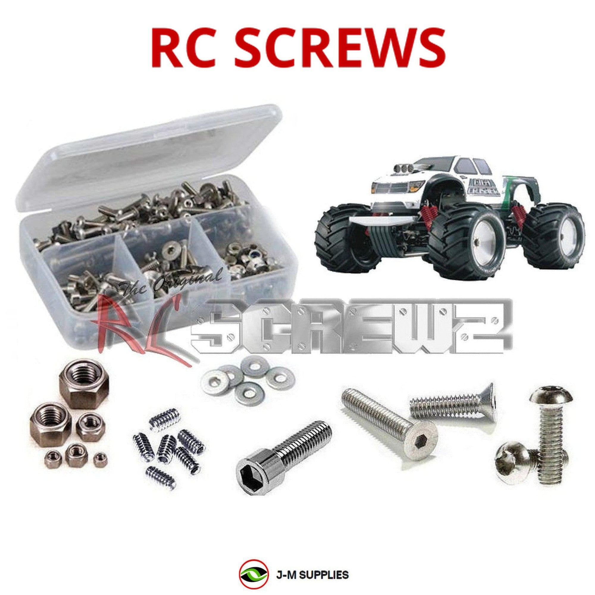 RCScrewZ Stainless Steel Screw Kit kyo058 for Kyosho Giga Crusher DF/SF #31141 - Picture 1 of 12