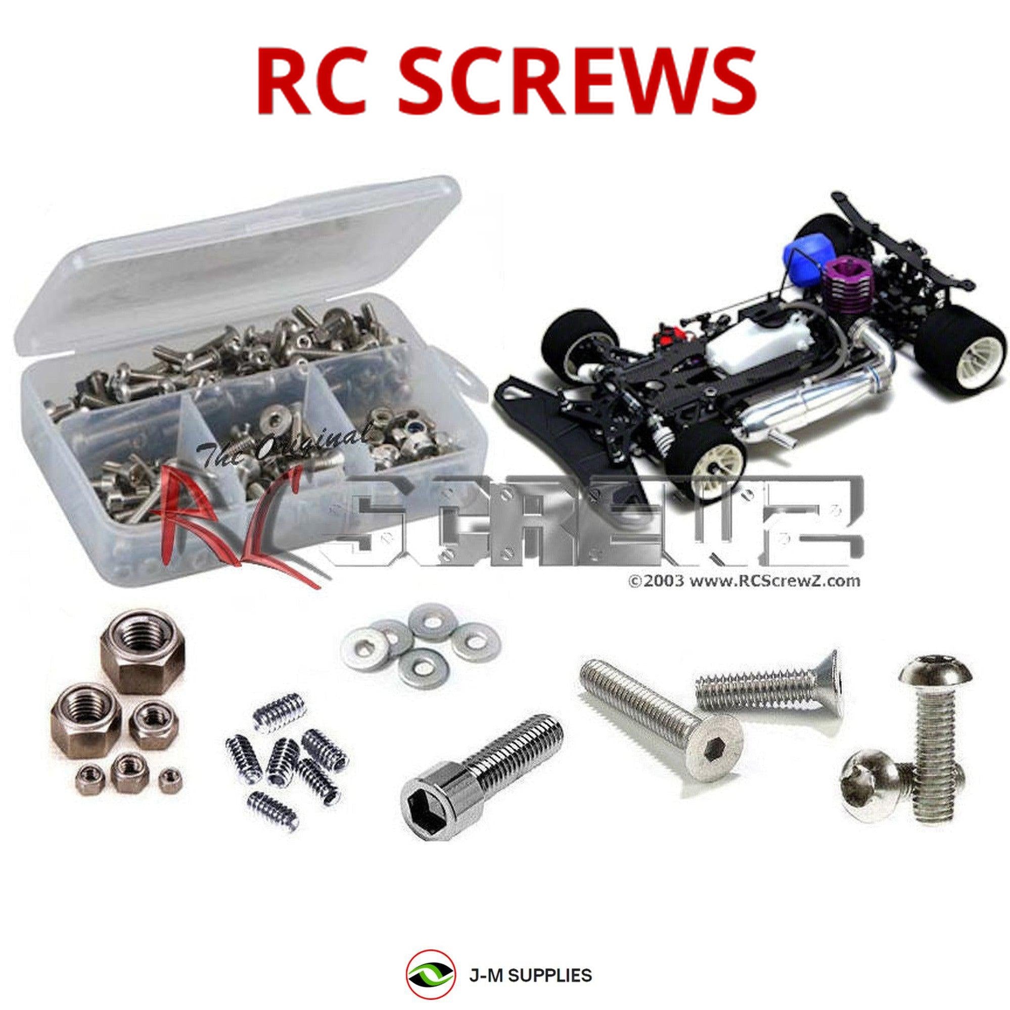 RCScrewZ Stainless Steel Screw Kit mug019 for Mugen Seiki MRX-5 - Picture 1 of 12