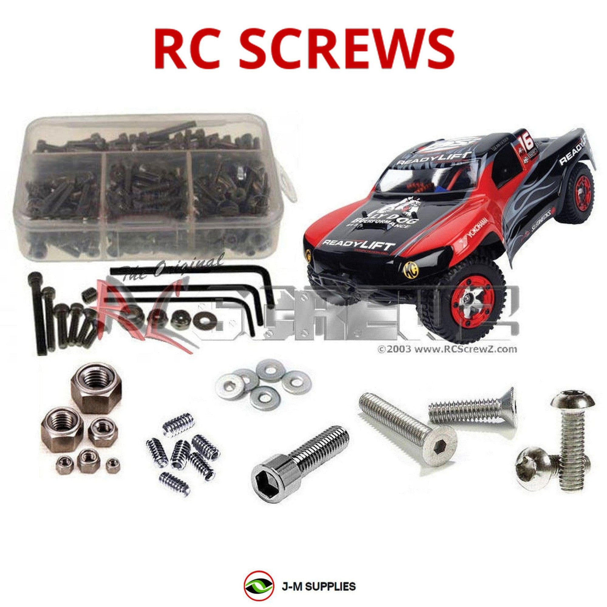 RCScrewZ Stainless Steel Screw Kit los057 for Losi 1/16th Mini SCT - Picture 1 of 12