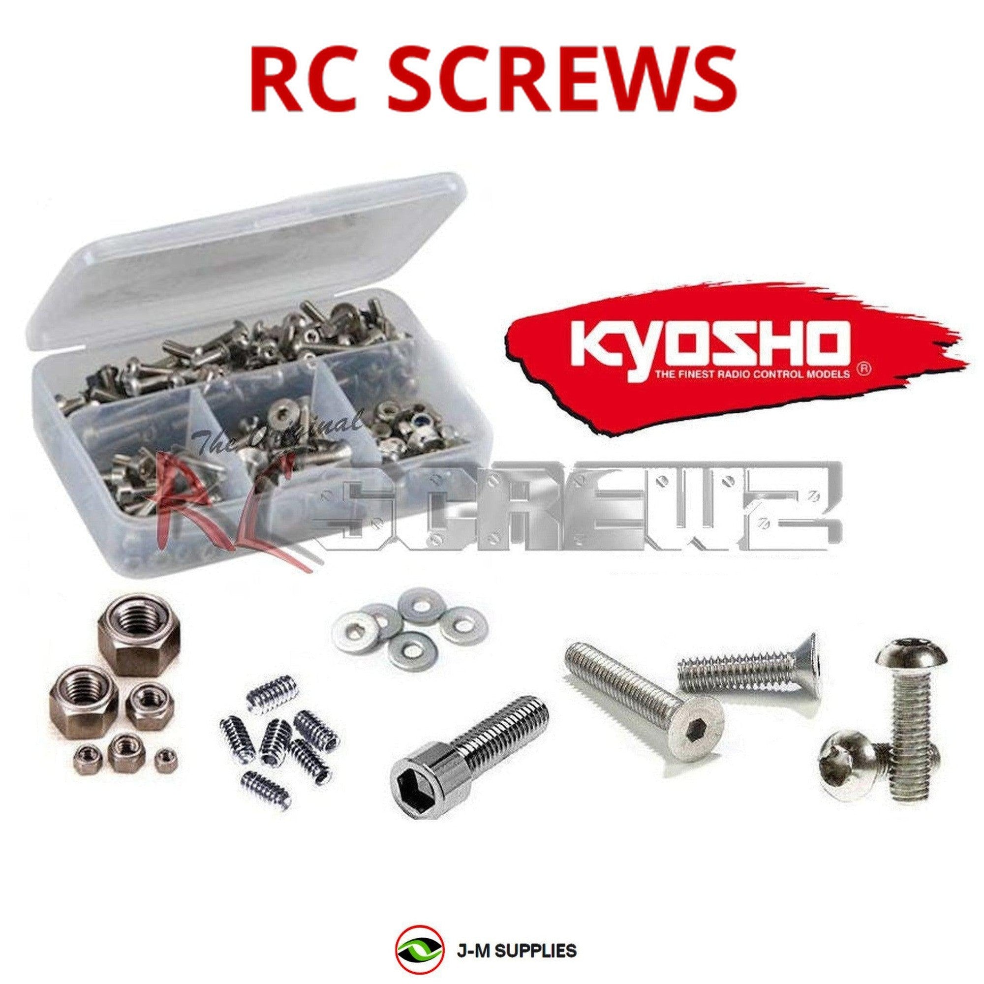 RCScrewZ Stainless Steel Screw Kit kyo031 for Kyosho ATV Quad Rider #30982 - Picture 1 of 12