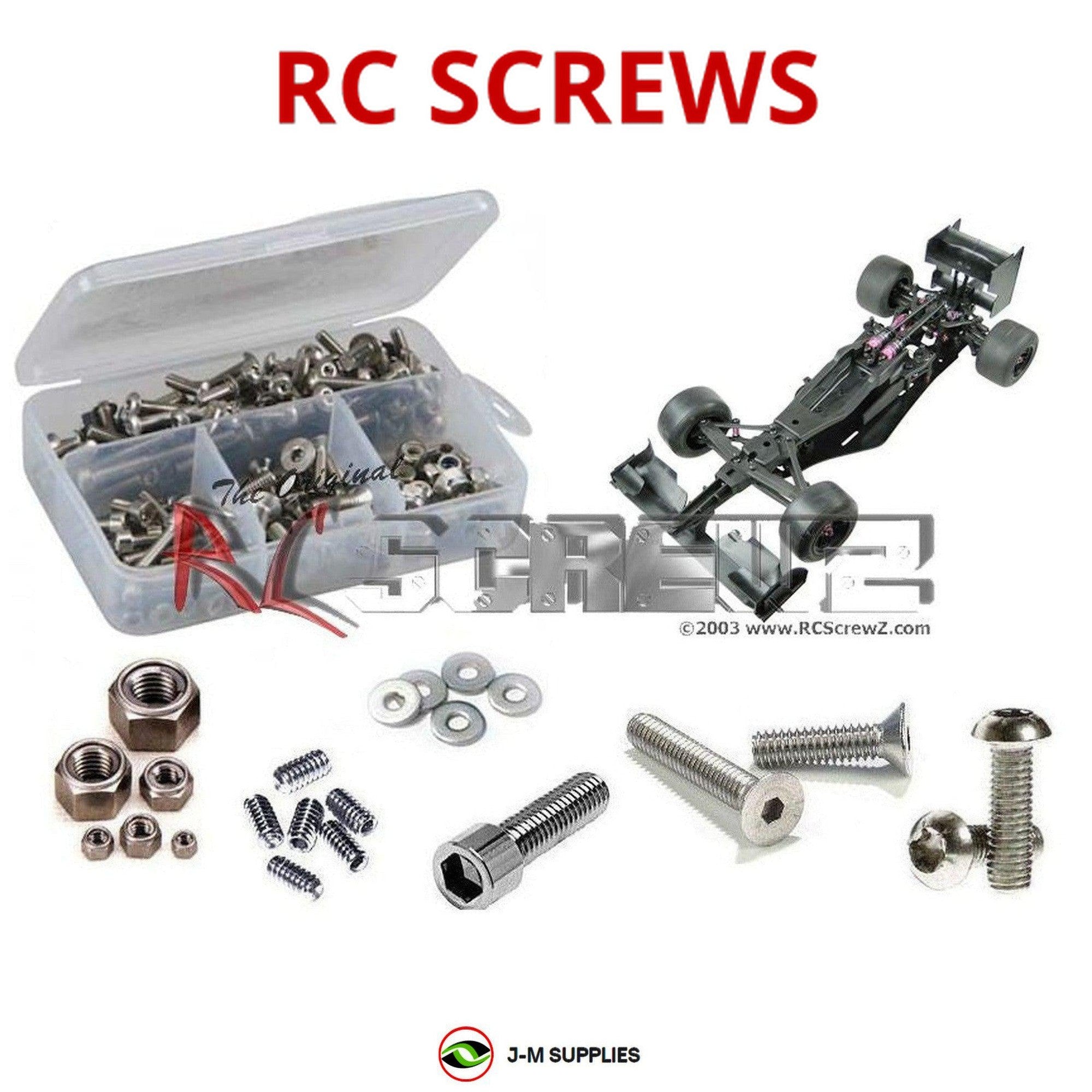 RCScrewZ Stainless Steel Screw Kit 3rac005 for 3 Racing Sakura FGX - Picture 1 of 12