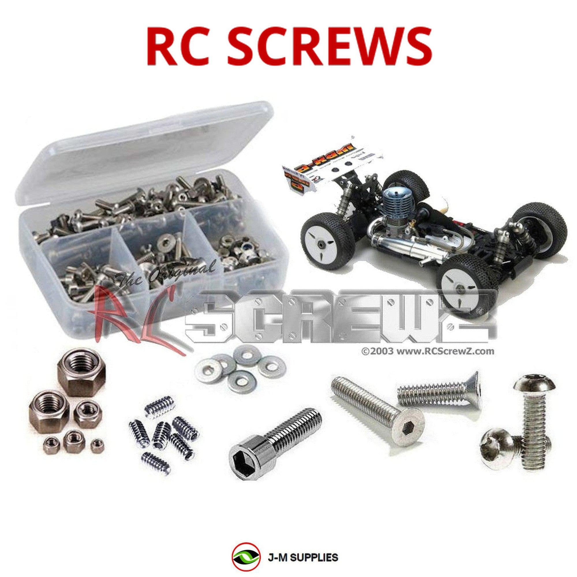 RCScrewZ Stainless Steel Screw Kit mug017 for Mugen Seiki MBX-6/R - Picture 1 of 12