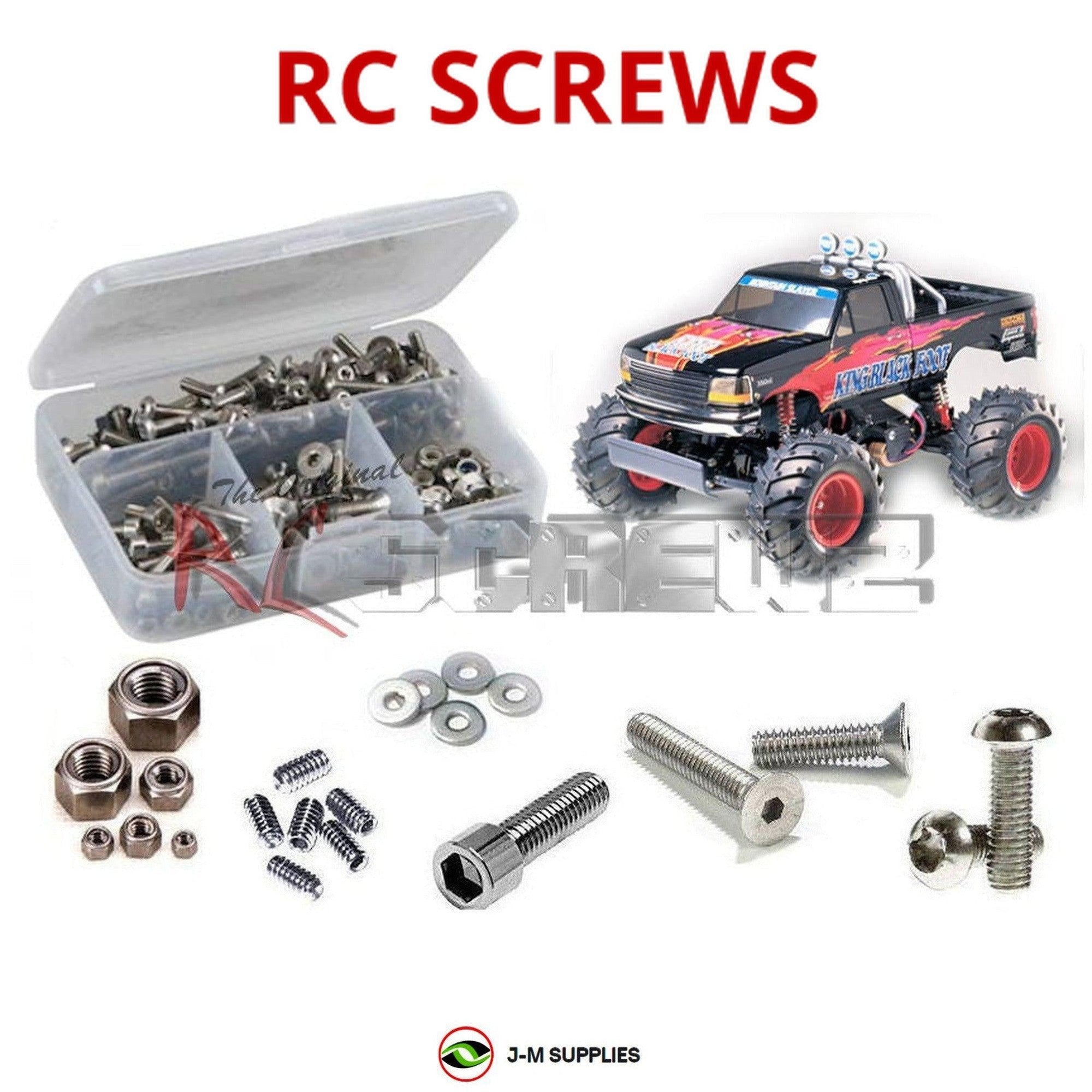 RCScrewZ Stainless Steel Screw Kit tam102 for Tamiya King BlackFoot #58192 - Picture 1 of 12