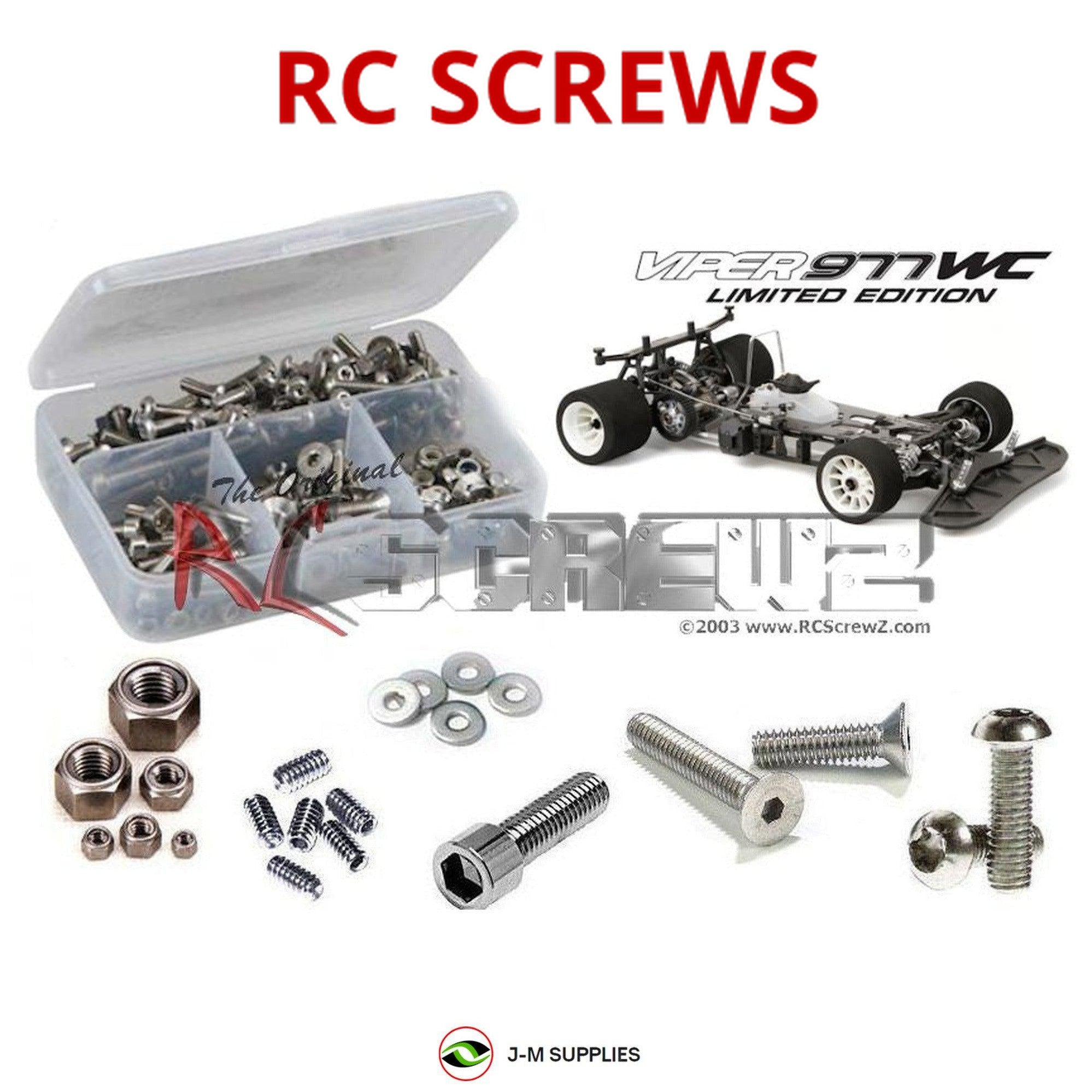 RCScrewZ Stainless Steel Screw Kit ser051 for Serpent Viper 977 WC Edition - Picture 1 of 12