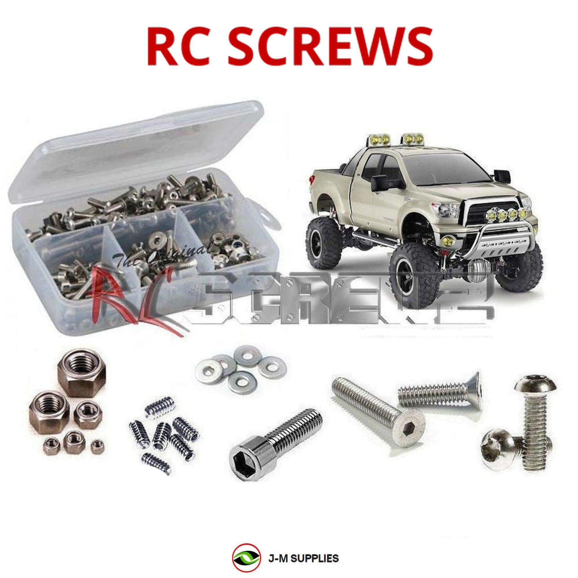 RCScrewZ Stainless Screw Kit -tam118 for Tamiya Toyota Tundra Hi-Lift #58415 - Picture 1 of 12