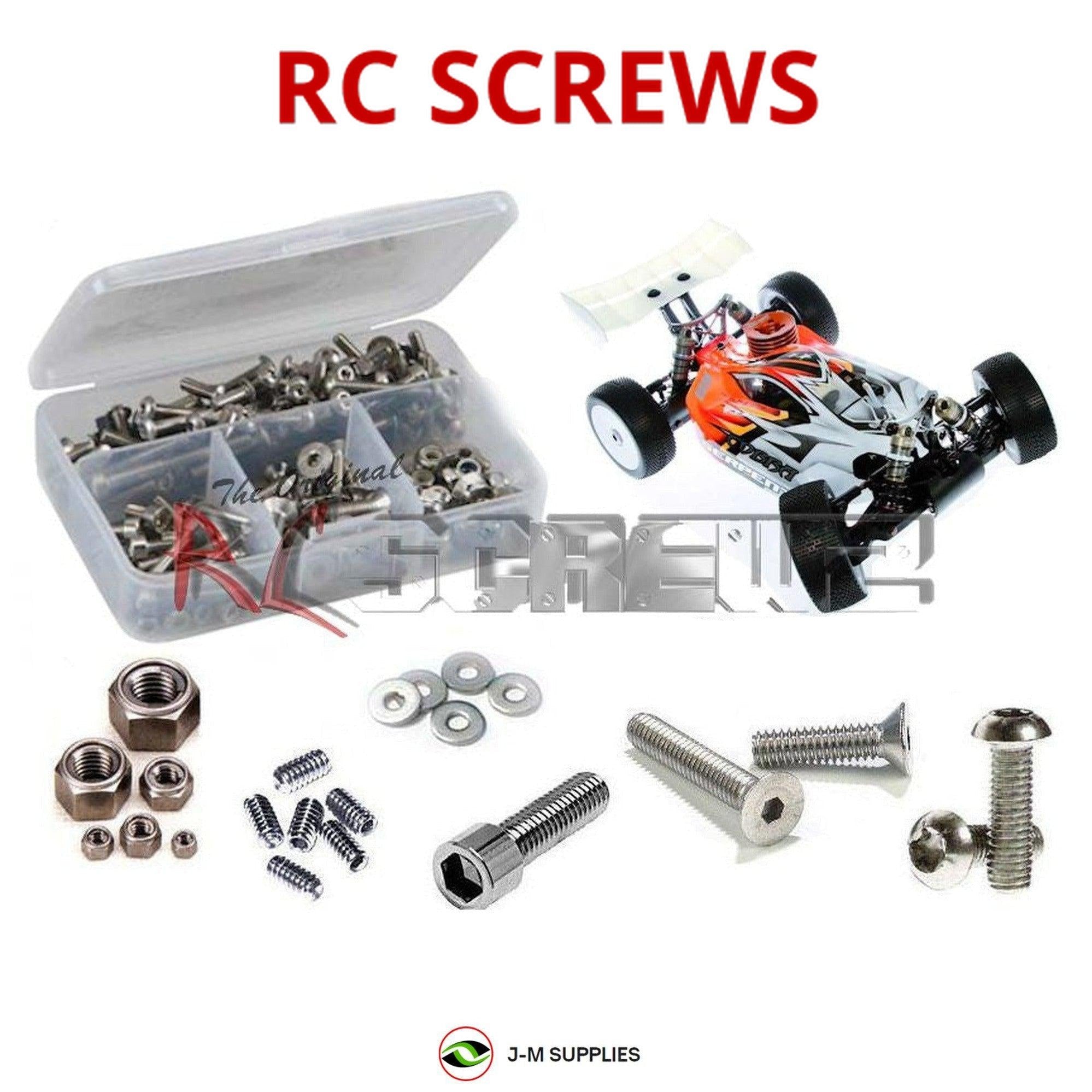 RCScrewZ Stainless Steel Screw Kit ser036 for Serpent Cobra-B TE 1/8th - Picture 1 of 12