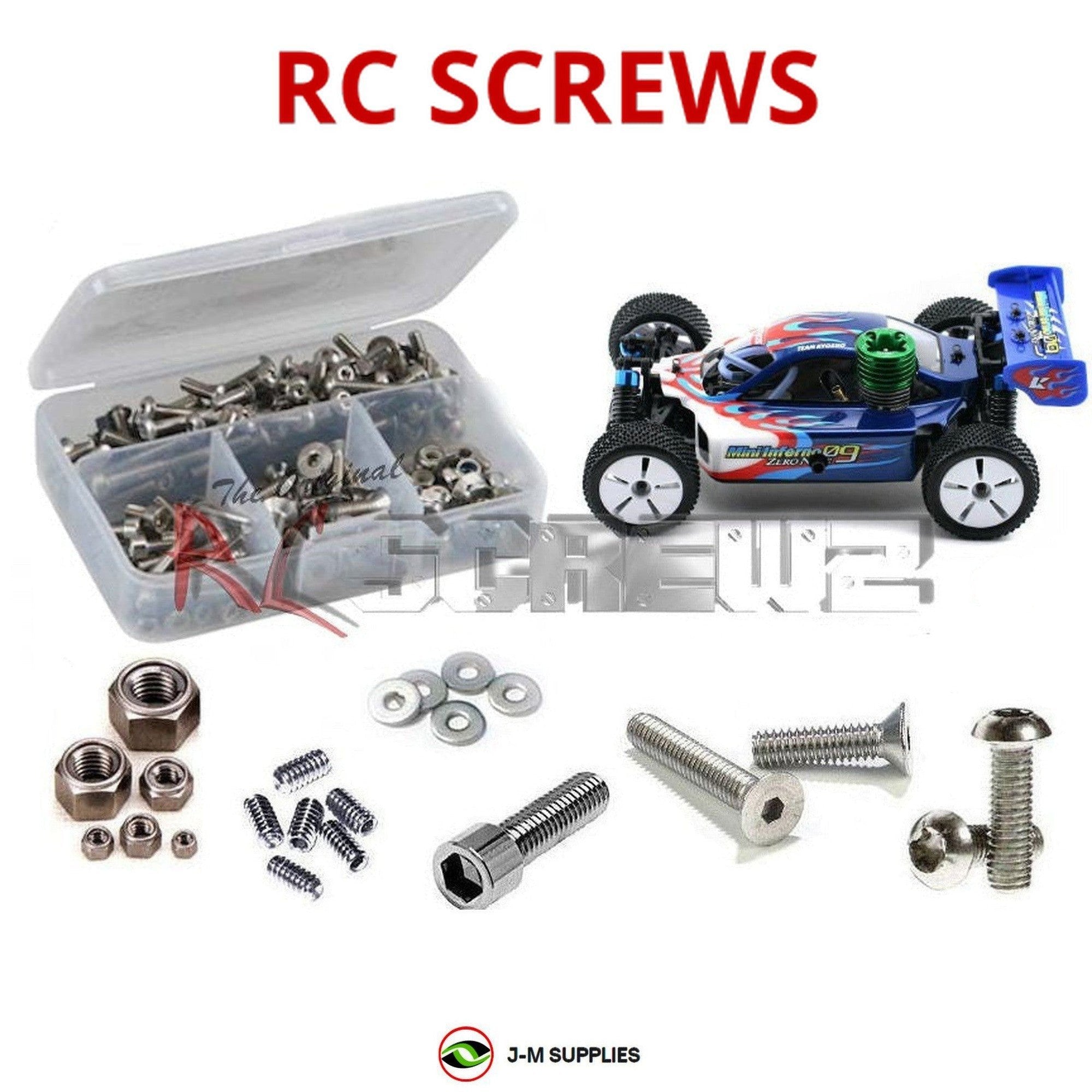 RCScrewZ Stainless Screw Kit kyo080 for Kyosho Mini Inferno 09 1/16 Nitro #31311 - Picture 1 of 12